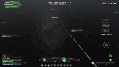 09 HMS Highlander ucieka przed krążownikiem.jpg