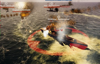 23 Kirishima pod ostrzałem.jpg